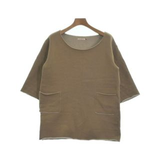 Z of zampa Organic Tシャツ・カットソー M ベージュ 【古着】【中古】(カットソー(半袖/袖なし))