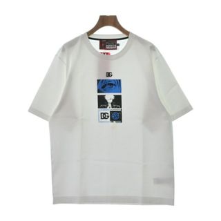 ドルチェアンドガッバーナ(DOLCE&GABBANA)のDOLCE&GABBANA Tシャツ・カットソー 46(M位) 白 【古着】【中古】(Tシャツ/カットソー(半袖/袖なし))