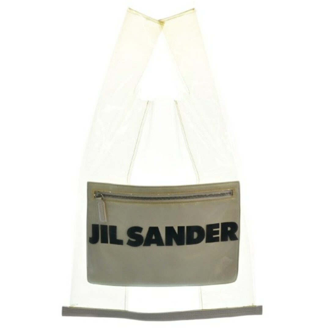 Jil Sander(ジルサンダー)のJIL SANDER ジルサンダー トートバッグ - クリア 【古着】【中古】 レディースのバッグ(トートバッグ)の商品写真