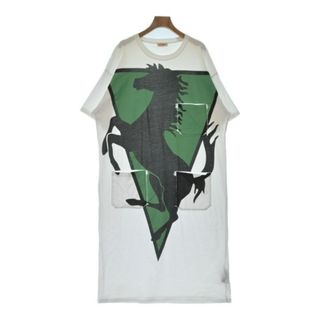 ラフシモンズ(RAF SIMONS)のRAF SIMONS ラフシモンズ Tシャツ・カットソー XL 白 【古着】【中古】(Tシャツ/カットソー(半袖/袖なし))