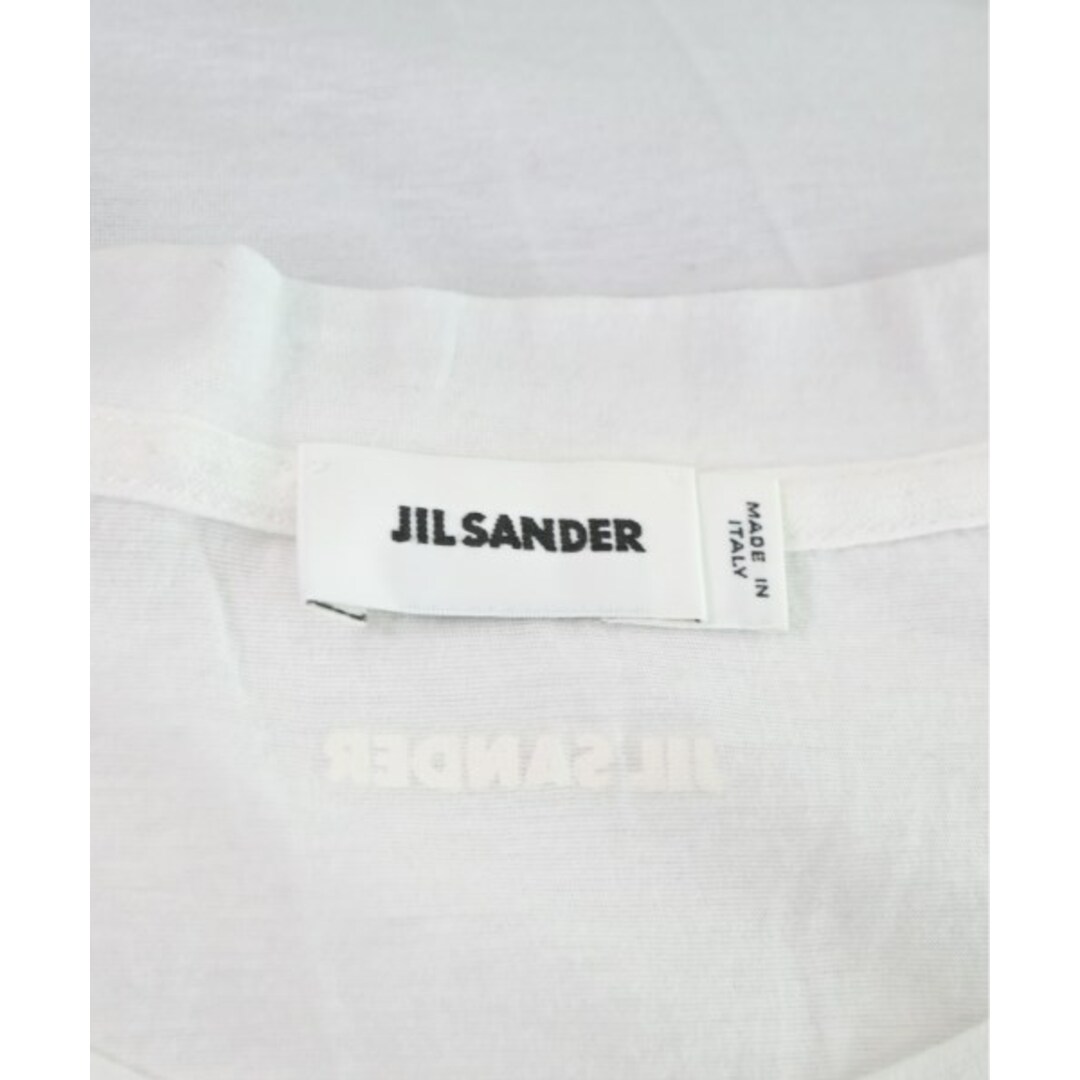 Jil Sander(ジルサンダー)のJIL SANDER ジルサンダー Tシャツ・カットソー M 白 【古着】【中古】 メンズのトップス(Tシャツ/カットソー(半袖/袖なし))の商品写真