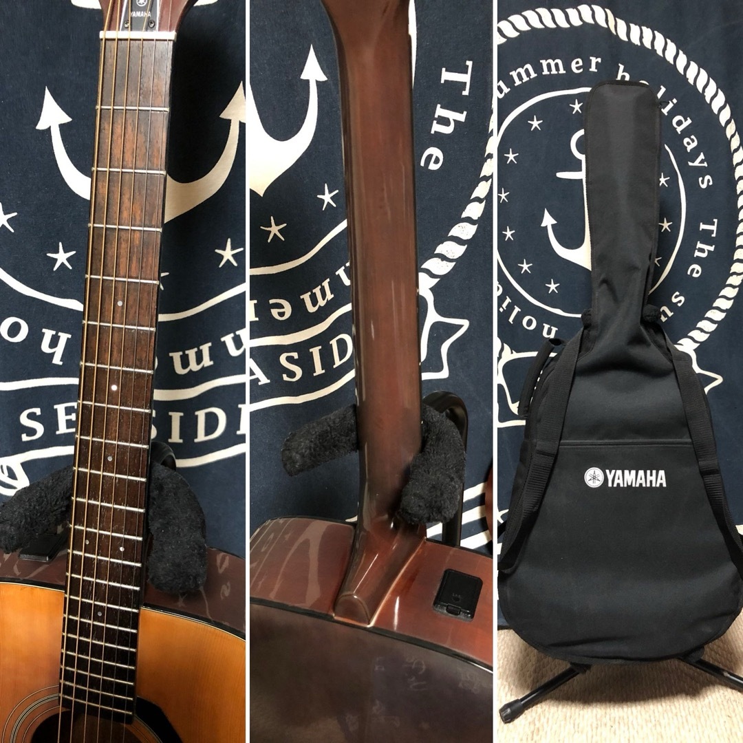 ヤマハ(ヤマハ)の特価❣️91年檄レアモデル❣️復刻赤ラベル単板トップ❣️FGX512ＳＪエレアコ 楽器のギター(アコースティックギター)の商品写真