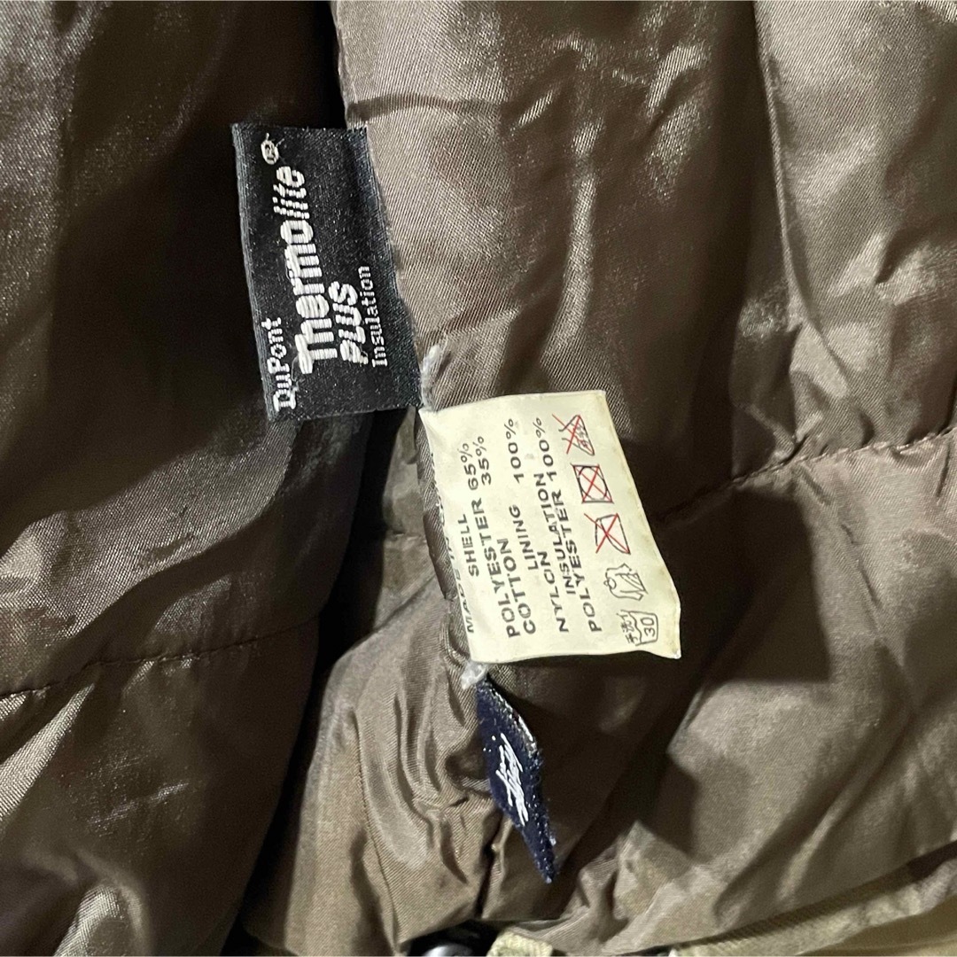 STUSSY - stussy 中綿ジャケット thermolite チェック 90s xlの STUSSY - stussy 中綿ジャケット thermolite チェック 90s xlの