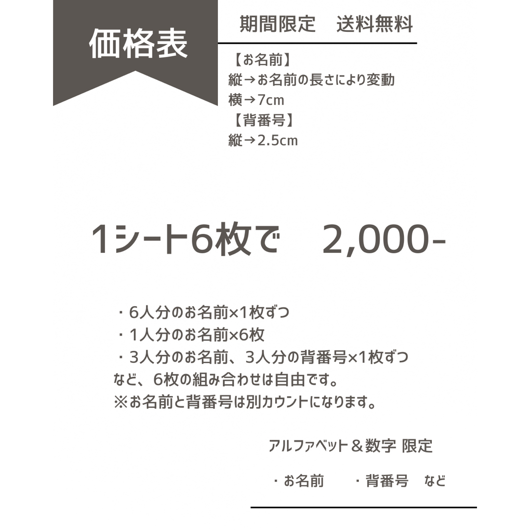 サッカー　ボール用ステッカー　名前ステッカー スポーツ/アウトドアのサッカー/フットサル(記念品/関連グッズ)の商品写真