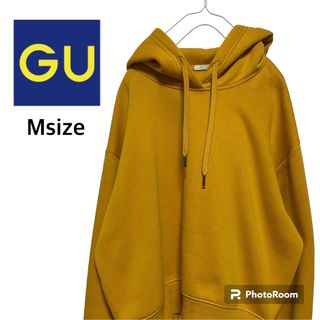 ジーユー(GU)のGU パーカー 黄色 Msize(パーカー)