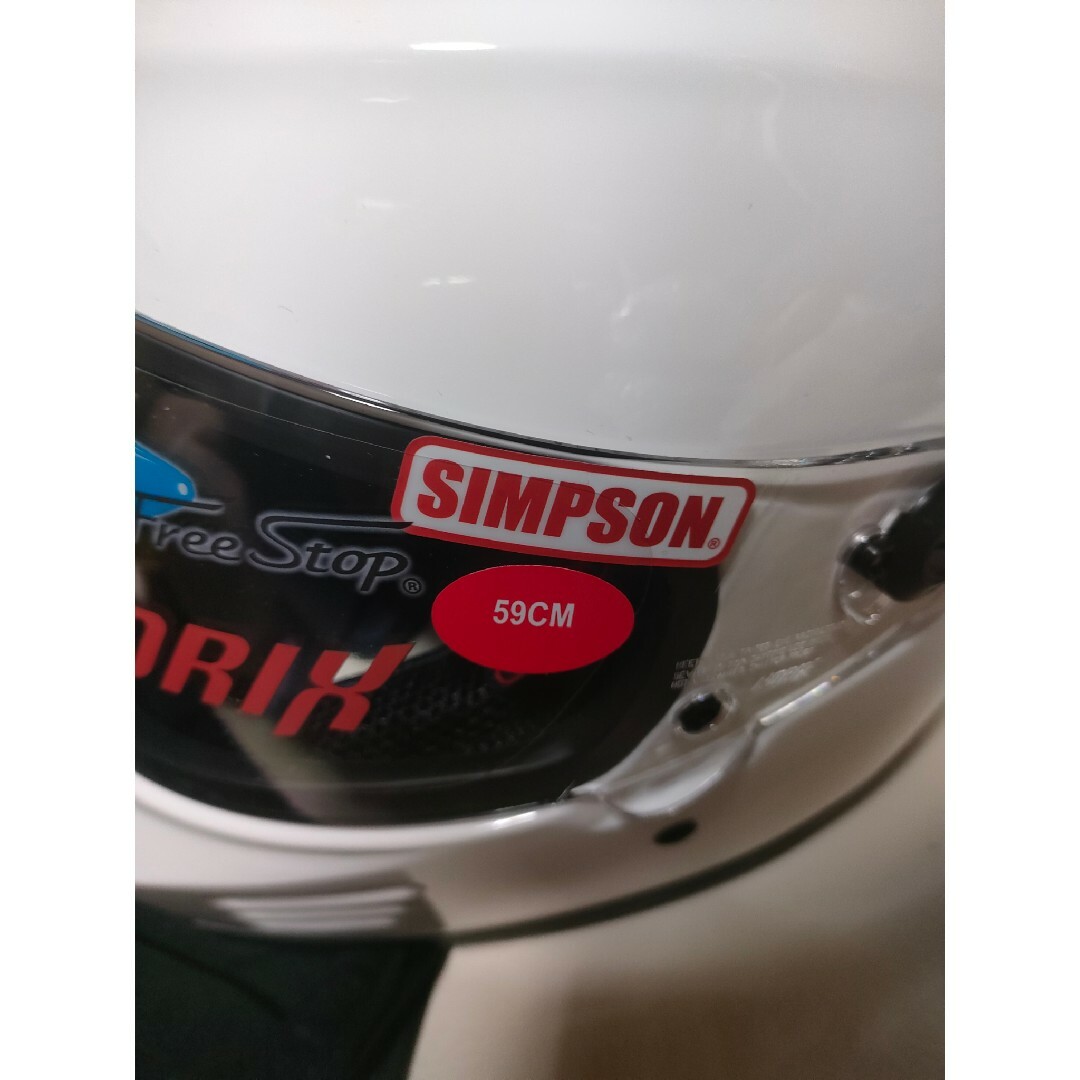 SIMPSON(シンプソン)のシンプソン 59センチ OUTLAW (アウトロー) ヘルメット 自動車/バイクのバイク(ヘルメット/シールド)の商品写真