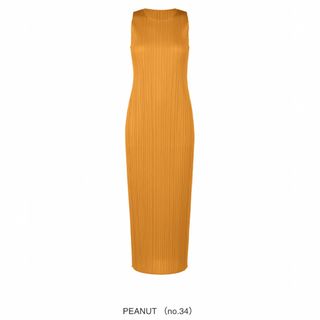 プリーツプリーズイッセイミヤケ(PLEATS PLEASE ISSEY MIYAKE)のPLEATS PLEASE ISSEY MIYAKE PEANUTS DRESS(ロングワンピース/マキシワンピース)