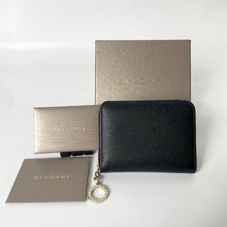BVLGARI - 【極美品】ブルガリ 小物ケース 袋 キャンバス レザー 総柄 BVLGARI - 【極美品】ブルガリ 小物ケース 袋 キャンバス レザー 総柄