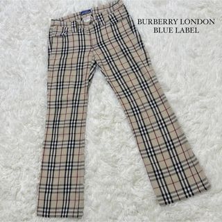 BURBERRY BLUE LABEL - ブルーレーベルクレストブリッジ ワイドパンツ ...