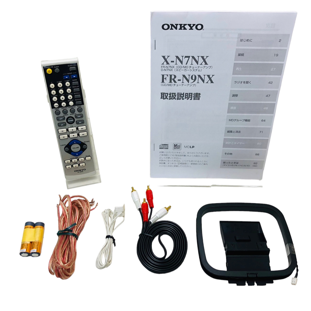 ONKYO(オンキヨー)のONKYO コンポ X-N7NX(D) スマホ/家電/カメラのオーディオ機器(その他)の商品写真