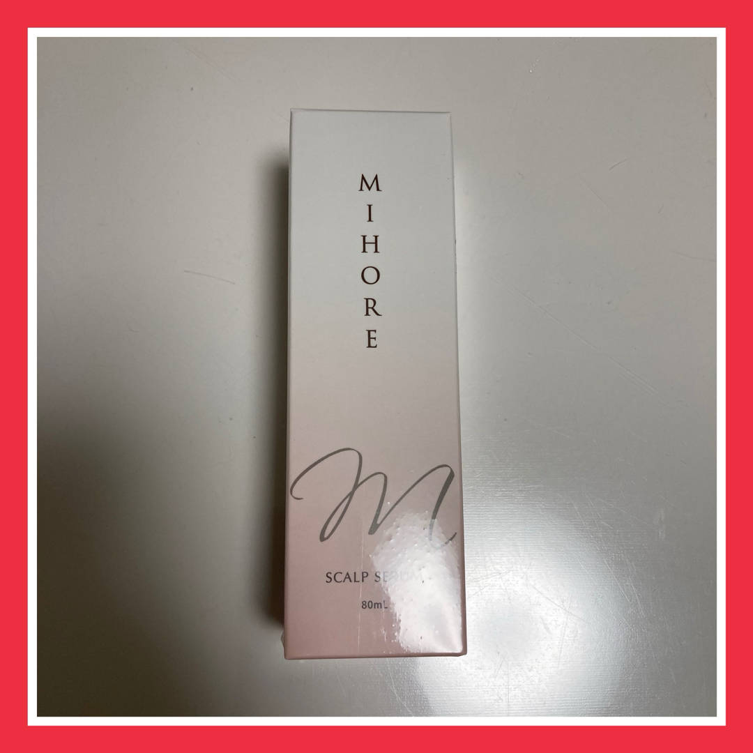 【新品未開封】MIHORE ミホレ　発毛促進剤　薬用ヘアトニック　80ml コスメ/美容のヘアケア/スタイリング(スカルプケア)の商品写真