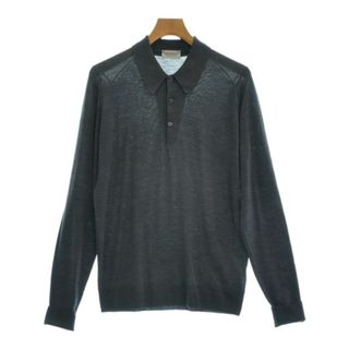 ジョンスメドレー(JOHN SMEDLEY)のJOHN SMEDLEY ジョンスメドレー ニット・セーター M グレー 【古着】【中古】(ニット/セーター)