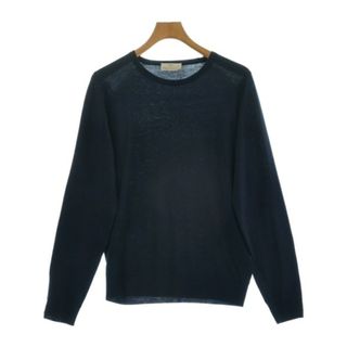 ジョンスメドレー(JOHN SMEDLEY)のJOHN SMEDLEY ジョンスメドレー ニット・セーター M 紺 【古着】【中古】(ニット/セーター)