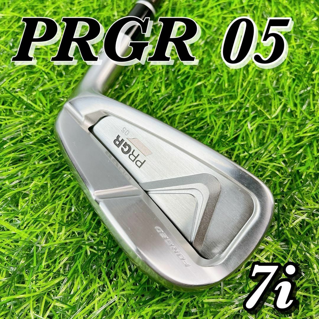 SR【未使用】【極美品】【革新的アイアン】PRGR 05 プロギア　7番アイアン