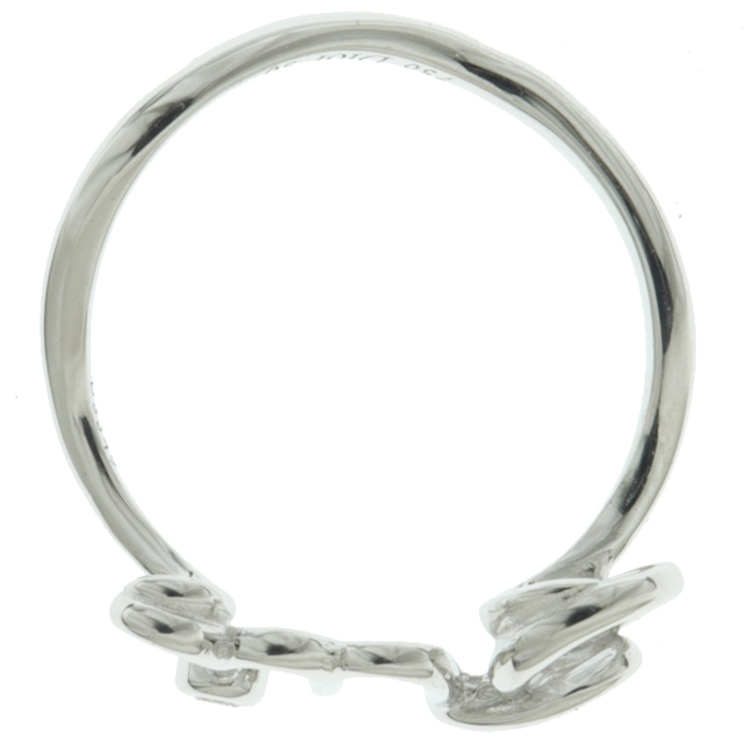 Dior(ディオール)の（新品仕上げ済）クリスチャン ディオール Christian Dior Oui ダイヤ リング 指輪 K18 WG × ダイヤ ＃50 9054 レディースのアクセサリー(リング(指輪))の商品写真