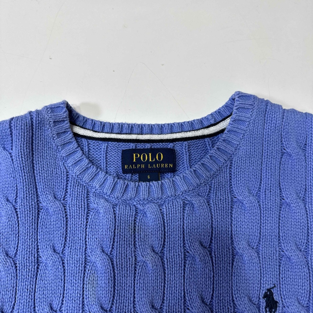 POLO RALPH LAUREN(ポロラルフローレン)のPOLO Ralph Lauren kidsニット キッズ/ベビー/マタニティのキッズ服男の子用(90cm~)(ニット)の商品写真