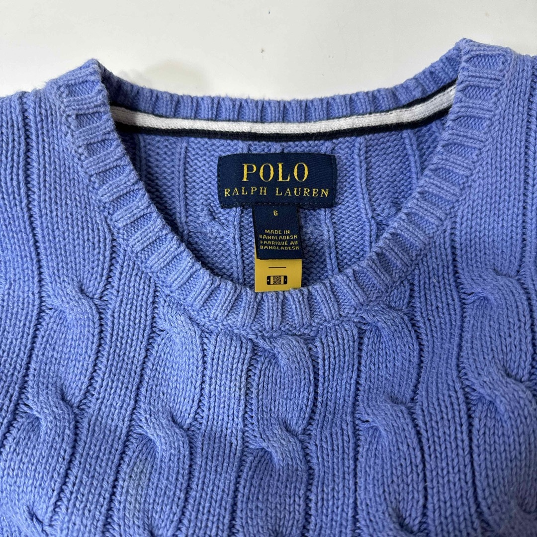 POLO RALPH LAUREN(ポロラルフローレン)のPOLO Ralph Lauren kidsニット キッズ/ベビー/マタニティのキッズ服男の子用(90cm~)(ニット)の商品写真