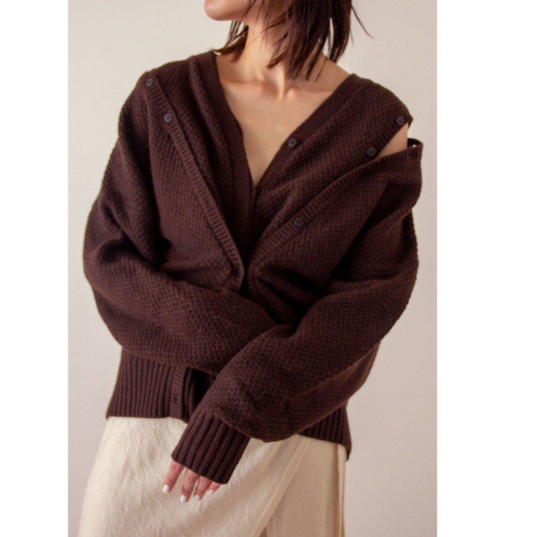 little $uzie(リトルスージー)のlittle suzie Button Layered Cardigan レディースのトップス(カーディガン)の商品写真