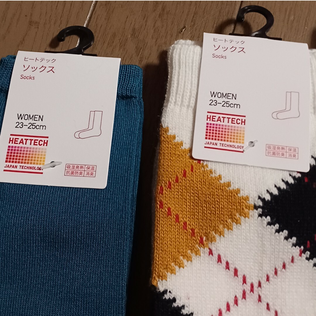 UNIQLO(ユニクロ)のたまちゃん様専用ユニクロヒートテック靴下 レディースのレッグウェア(ソックス)の商品写真