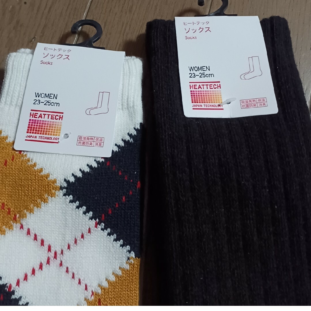 UNIQLO(ユニクロ)のたまちゃん様専用ユニクロヒートテック靴下 レディースのレッグウェア(ソックス)の商品写真