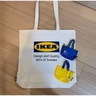 イケア(IKEA)のIKEA購入◆トートバッグ◆ミニポーチ2個セット(トートバッグ)