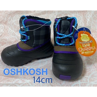 オシュコシュ(OshKosh)のOSHKOSH オシュコシュ 防水 サイズ14cm ベビーブーツ キッズブーツ(ブーツ)