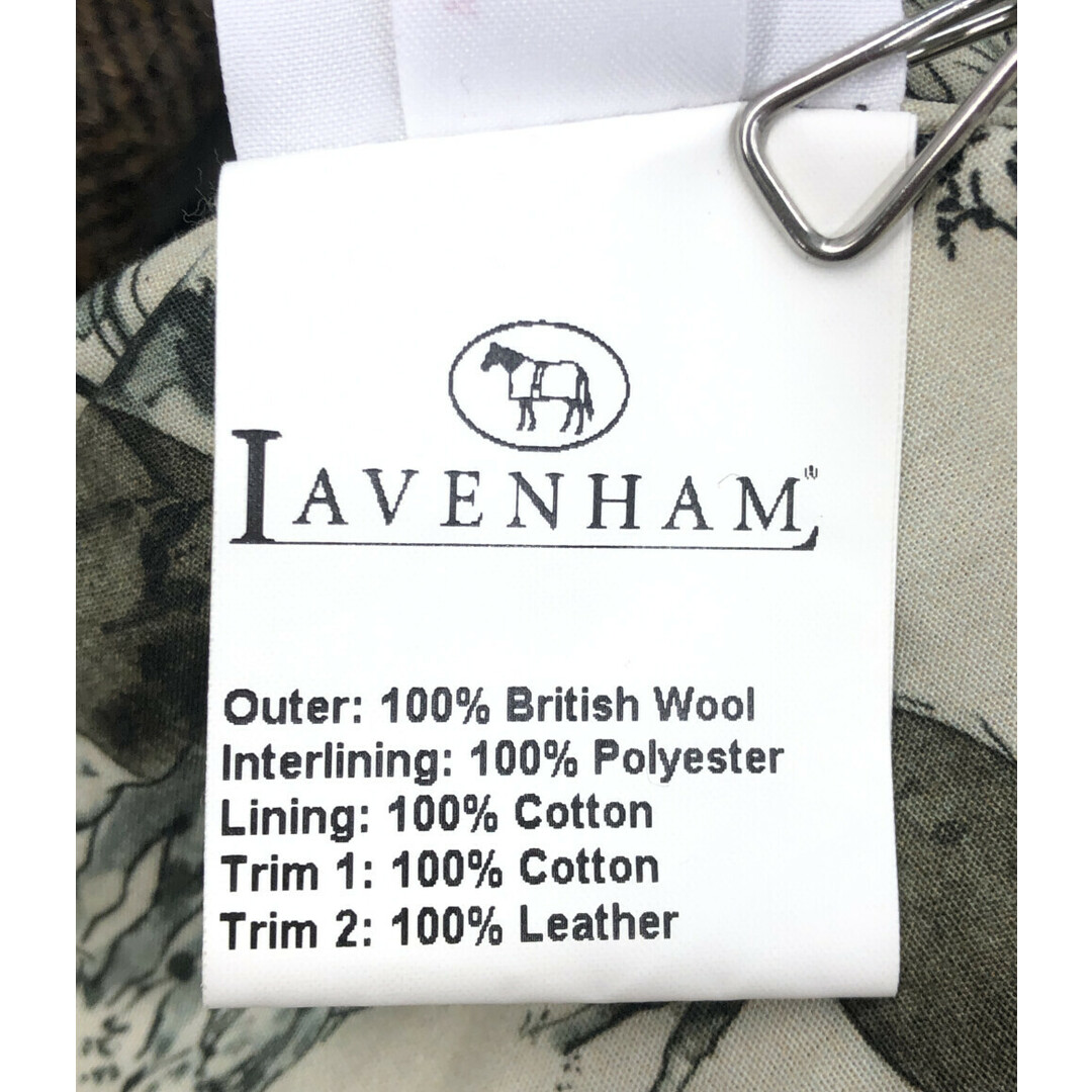 LAVENHAM(ラベンハム)のラベンハム LAVENHAM ヘリンボーン ピーコート    メンズ 38 メンズのジャケット/アウター(ピーコート)の商品写真