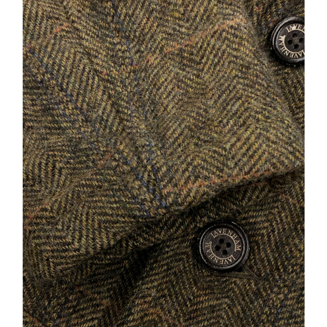 LAVENHAM(ラベンハム)のラベンハム LAVENHAM ヘリンボーン ピーコート    メンズ 38 メンズのジャケット/アウター(ピーコート)の商品写真