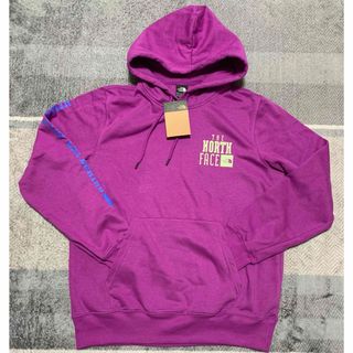 ザノースフェイス(THE NORTH FACE)のTHE NORTH FACE スウェットパーカー　海外Mサイズ　パープル(パーカー)