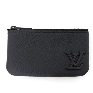 ルイヴィトン(LOUIS VUITTON)のルイ ヴィトン LOUIS VUITTON ポシェット・クレ コインケース 小銭入れ カードケース アエログラム M81031 ブラック 未使用品(折り財布)