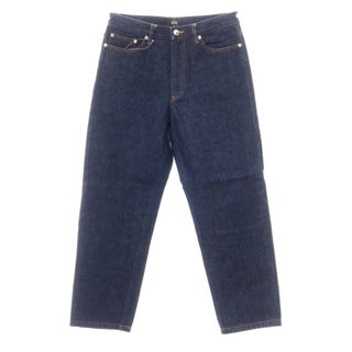 【中古】アーペーセー A.P.C. JEAN MARTIN デニムパンツ ジーンズ ネイビー【サイズ30】【メンズ】(デニム/ジーンズ)