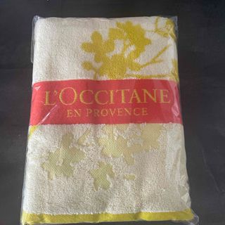 ロクシタン(L'OCCITANE)のロクシタン　オスマンサス　バスタオル　ノベルティ　非売品(タオル/バス用品)