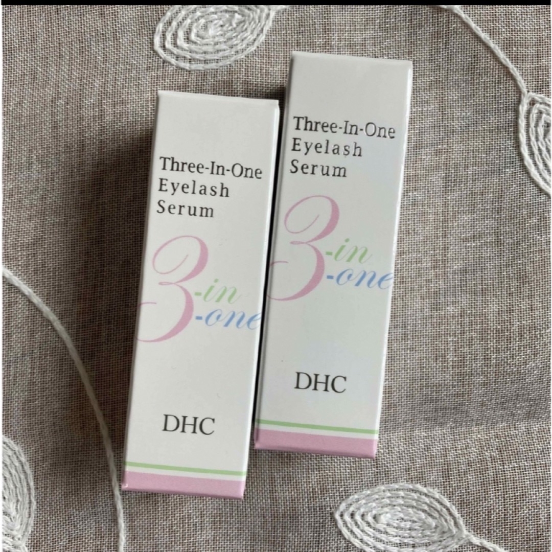 DHC(ディーエイチシー)のDHC  スリーインワンアイラッシュセラム　9ml×2個 コスメ/美容のスキンケア/基礎化粧品(まつ毛美容液)の商品写真