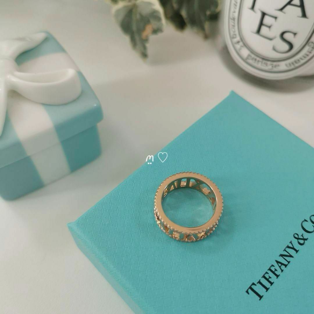 Tiffany & Co.(ティファニー)のティファニー　アトラスオープンダイヤモンドリング　6号　フルエタニティ　Ꮶ18 レディースのアクセサリー(リング(指輪))の商品写真