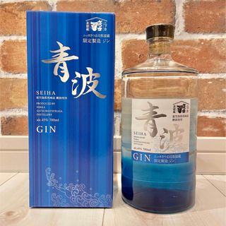 青波700ml 新品未開封箱付 限定生産ジン　クラフトジン　ジントニック　GIN(蒸留酒/スピリッツ)