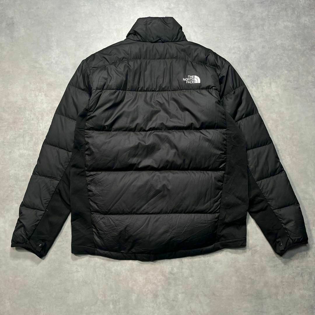 【THE NORTH FACE】ノースフェイスブラックダウンジャケット60肩幅