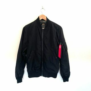 アルファインダストリーズ(ALPHA INDUSTRIES)のALPHA INDUSTRIES MA-1 フライトジャケット　ブラック　M(フライトジャケット)