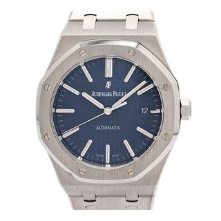 オーデマピゲ(AUDEMARS PIGUET)のオーデマピゲ ロイヤルオーク Blue 15400ST.OO.1220ST.03 自動巻き ステンレススティール メンズ AUDEMARS PIGUET 【中古】 【時計】(腕時計(アナログ))