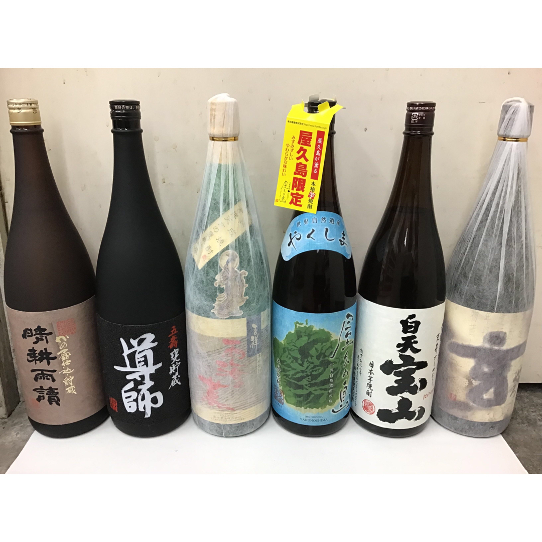 超プレミアム　いも焼酎　１．８Ｌ　６本セット　（ＳＧＫＹＨＫ） 食品/飲料/酒の酒(焼酎)の商品写真