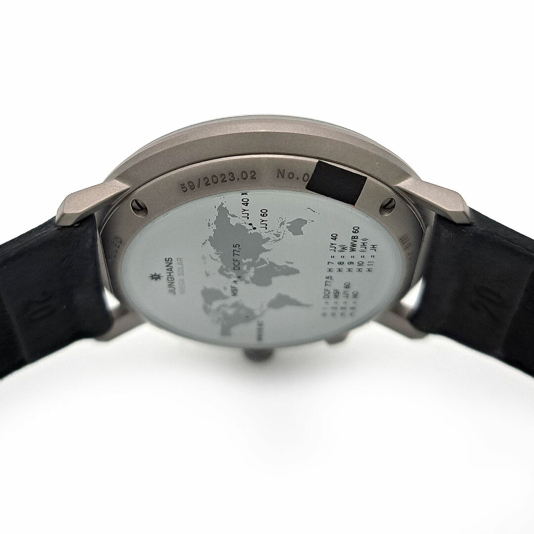 JUNGHANS(ユンハンス)のユンハンス マックスビル メガソーラー 059 2023 02 ソーラー チタン メンズ JUNGHANS 【中古】 【時計】 メンズの時計(腕時計(アナログ))の商品写真