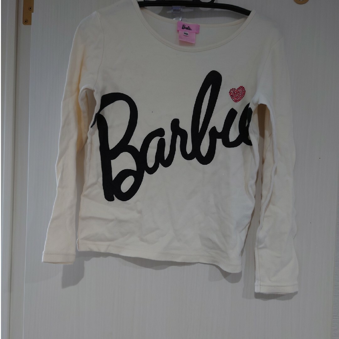 Barbie(バービー)のロンT Barbie キッズ/ベビー/マタニティのキッズ服女の子用(90cm~)(Tシャツ/カットソー)の商品写真