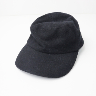 カシラ(CA4LA)の美品 カシラ CA4LA ウールキャップ/ブラック 帽子【2400013657020】(キャップ)