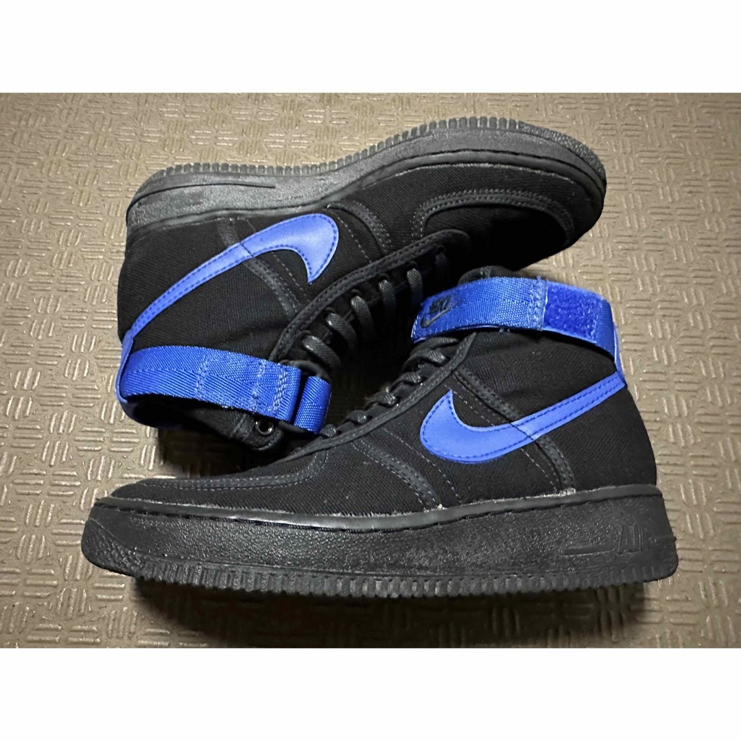 極美品 1994 NIKE AIR FORCE 1 HIGH CVS SC 黒青メンズ