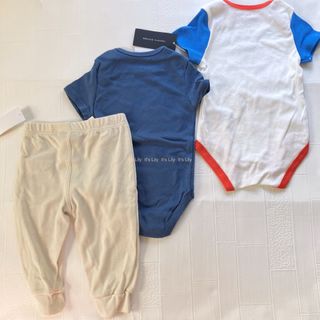 TOMMY HILFIGER - 18m85cm ロンパース2点 パンツ 3点セット トミー