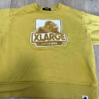 ポリエステル100%中わた【最終値下げ】XLARGE KIDS スタジャン ブラウン 100