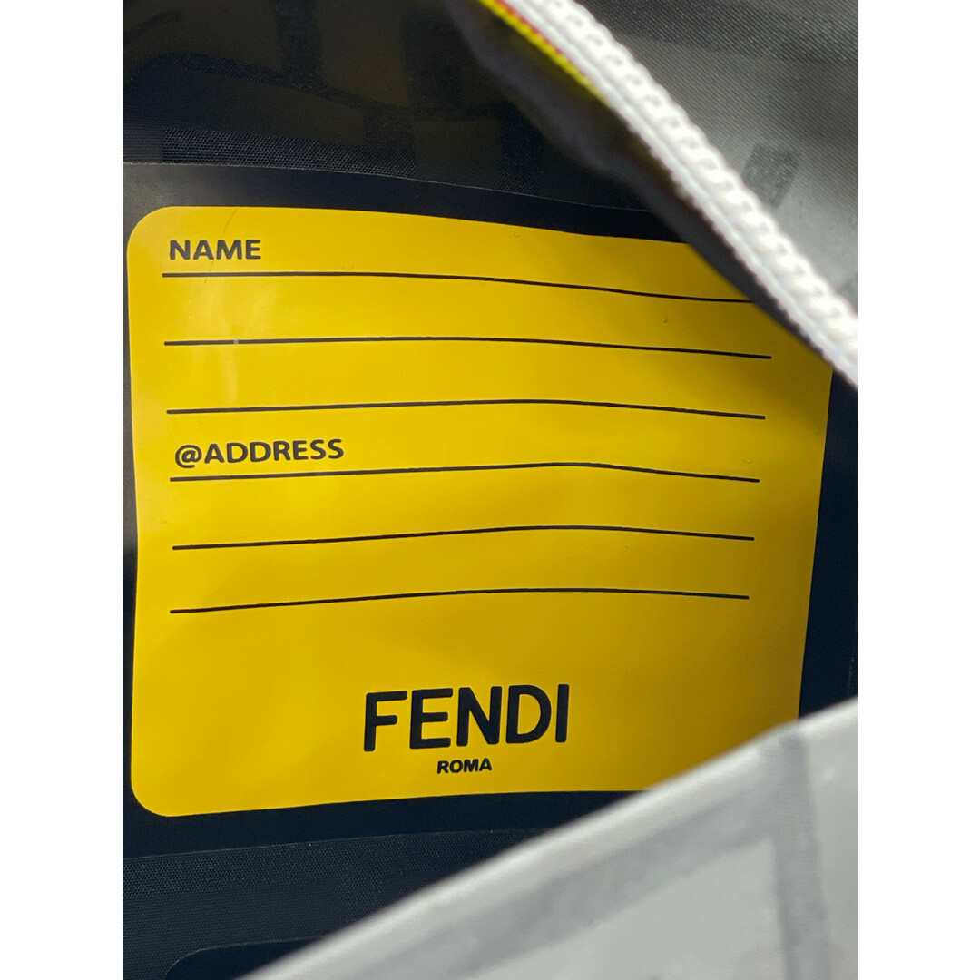 FENDI(フェンディ)のフェンディ ×K-WAY ブラック ズッカ柄 リバーシブル クロップドマウンテンパーカー S レディースのレッグウェア(タイツ/ストッキング)の商品写真