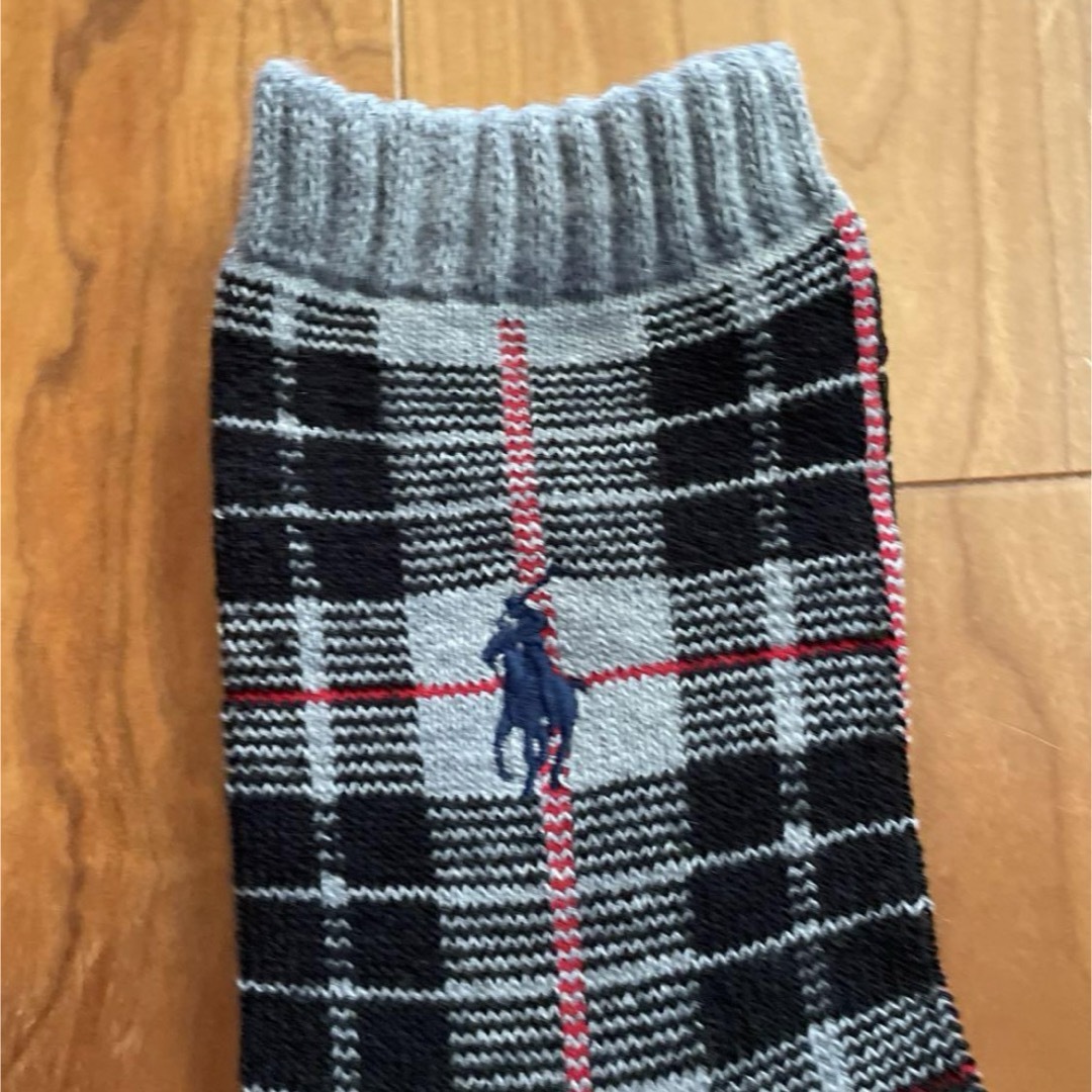 POLO RALPH LAUREN(ポロラルフローレン)の【新品・未使用】ポロラルフローレン★ チェック柄★メンズ★ルームソックス メンズのレッグウェア(ソックス)の商品写真