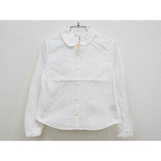 BURBERRY - 【新入荷!】▼バーバリー/BURBERRY▼120cm 長袖ブラウス/シャツ 白 フォーマル 入学式 卒園式 結婚式 七五三 冠婚葬祭 発表会 【中古】子供服 キッズ kids 女の子 fml 211042