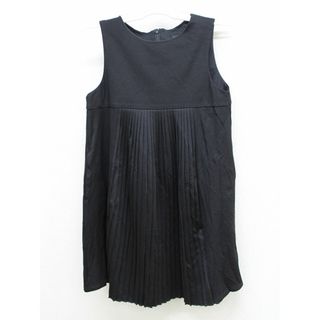 ベベ(BeBe)の【新入荷!】▲ベベ/BeBe▲120cm ジャンパースカート 黒 フォーマル 卒園式 入学式 謝恩会 結婚式 発表会 お稽古 通塾 七五三 冠婚葬祭【中古】子供服 キッズ kids 女の子 fml 111042(スカート)