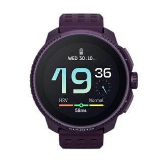 スント(SUUNTO)の【新品】スント SUUNTO 腕時計 メンズ SS050933000 レース チタニウム 充電式クオーツ 液晶xパープル デジタル表示(腕時計(アナログ))